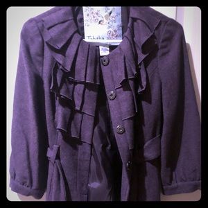 Anthropologie Tabitha Ruffled Jacket